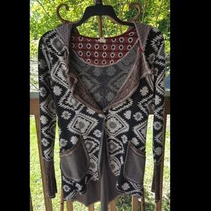 Sweater cardigan, Size L